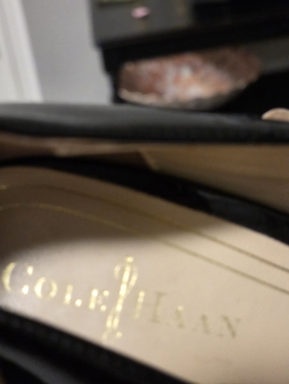 Cole Haan Black Patent Leather 2in Heels 6th